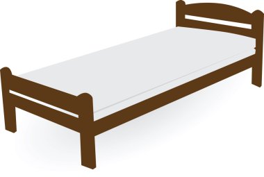 Ahşap Tek Kişilik Yatak
