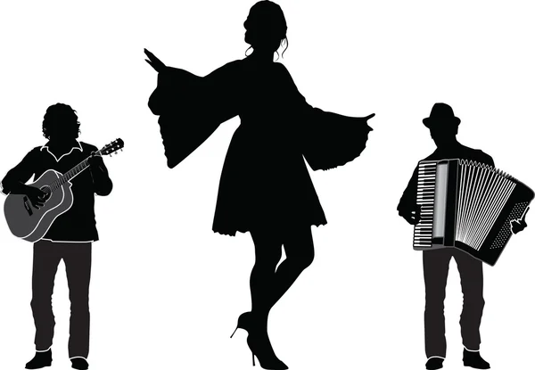 müzisyenler ve dansçılar