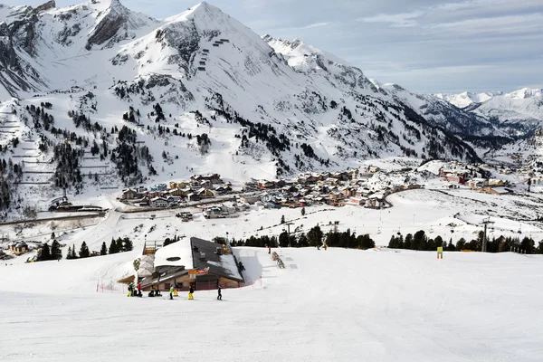 Skigebiet obertauern in Österreich — Stockfoto