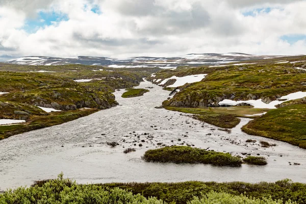 Hardangervidda v Norsku — Stock fotografie
