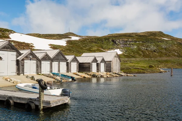 Марина в Норвегии — стоковое фото