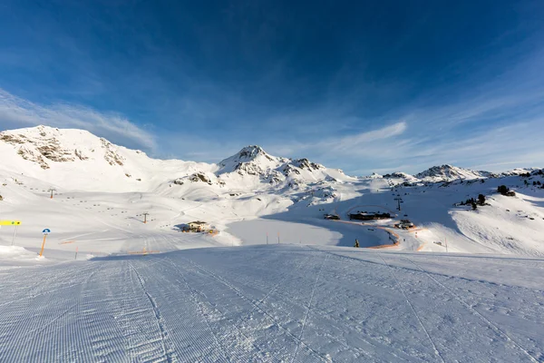 Estância de esqui na Áustria — Fotografia de Stock
