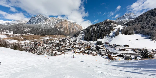 Estación de esquí Val Gardena — Foto de Stock