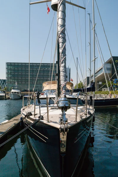 Front of sailing boat — Stock Photo, Image