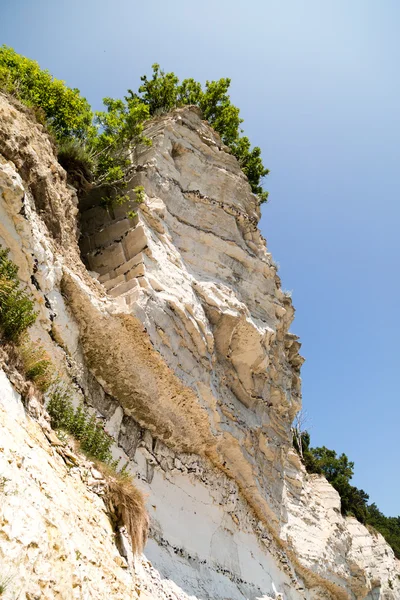 Large chalk cliffs — Stock Photo, Image