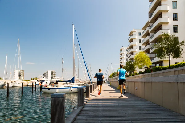 Leben in der Marina — Stockfoto