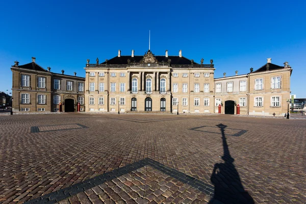 Castelo real dinamarquês amalienborg — Fotografia de Stock