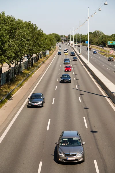 Karayolu trafik — Stok fotoğraf