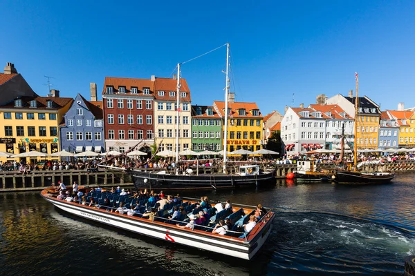 Quartier Nyhavn à Copenhague — Photo