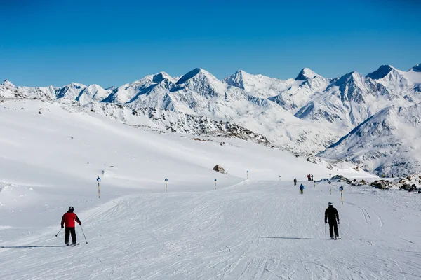 Stok narciarski łatwe — Zdjęcie stockowe