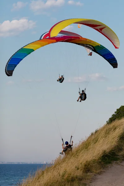 Skärmflygning — Stockfoto