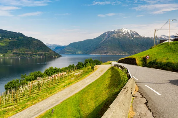 Пейзаж біля Хардангер в Норвегії — стокове фото