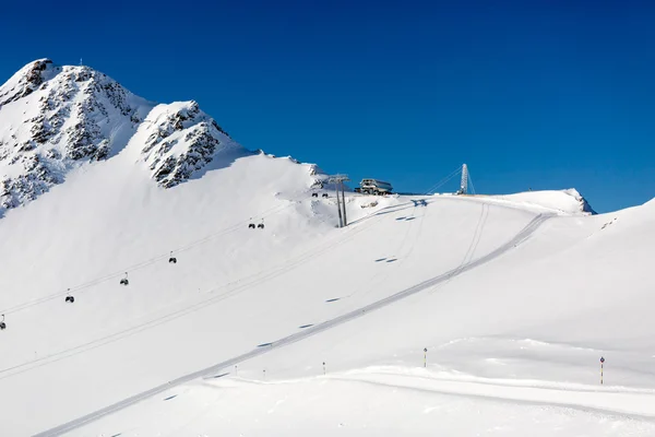 Estación de esquí Soelden — Foto de Stock