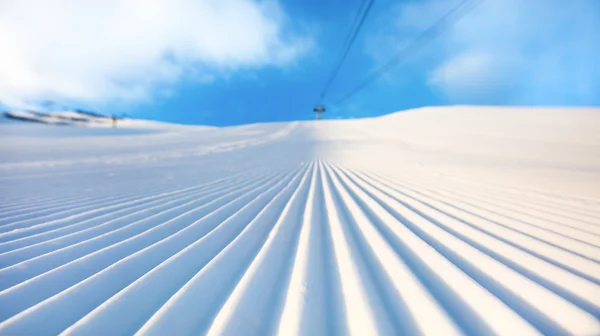 手入れをされた雪 — ストック写真