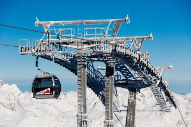 Soelden adlı Schwarze Schneid gondol