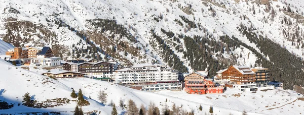 Panorama de hochsoelden — Fotografia de Stock