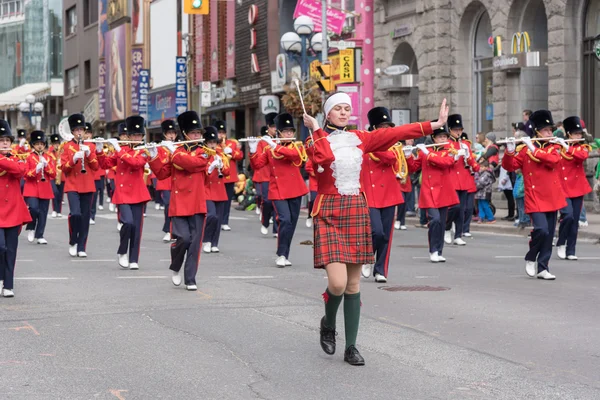 Desfile do Dia de São Patrício em Toronto — Fotografia de Stock