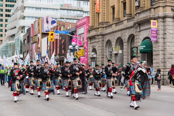 Desfile do Dia de São Patrício em Toronto — Fotografia de Stock