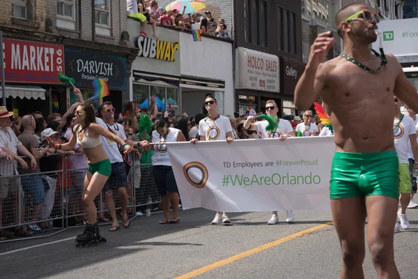 Toronto Pride Parade 2016 — Stock fotografie