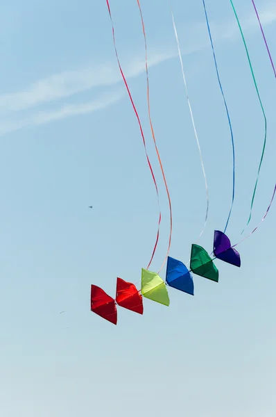 Kites in the sky — Stock Photo, Image