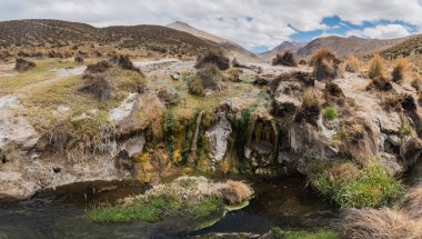 geothermal area. Altiplano clipart