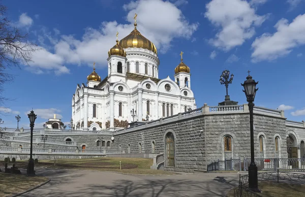 Χριστός ο καθεδρικός ναός του Σωτήρα στη Μόσχα — Φωτογραφία Αρχείου