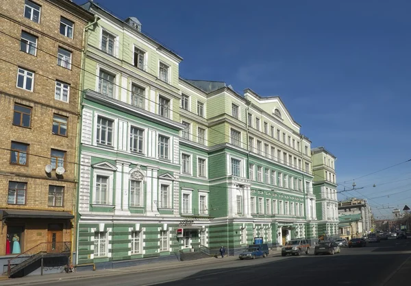 Main city mansion house P.I. Demidov - A.B. Kurakin  on Staraya Basmannaya, 21, now the Moscow State University of Environmental Engineering — Stock Photo, Image