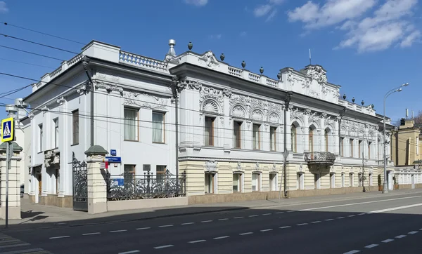 Житловий будинок генерал а. в. Єрмолов, Москва — стокове фото