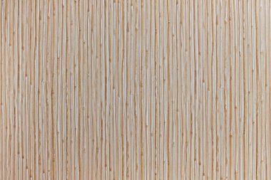 Bambu desenli ahşap duvar dokusu. İçerisi için plastik kaplama