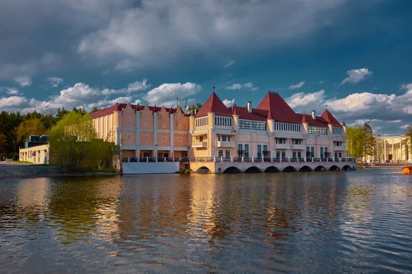 Moscow Russia May 2021 Copy Castle Loire Valley Banks Kamenka — Stock Photo, Image