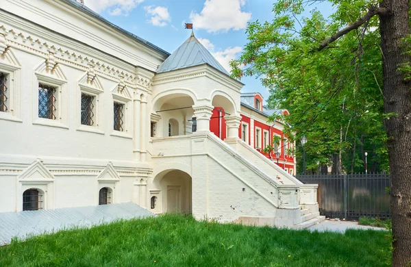 Vista Del Porche Cámara Del Diácono Andreyan Ratmanov Siglo Xvii — Foto de Stock