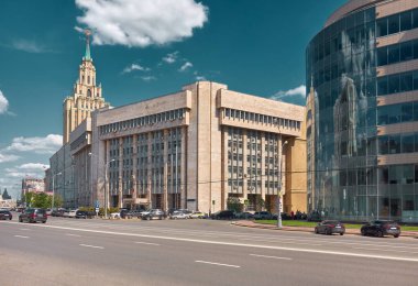 Moskova Bölgesi Tahkim Mahkemesi binası, akademisyen Sakharov Avenue: Moskova, Rusya - 26 Mayıs 2021