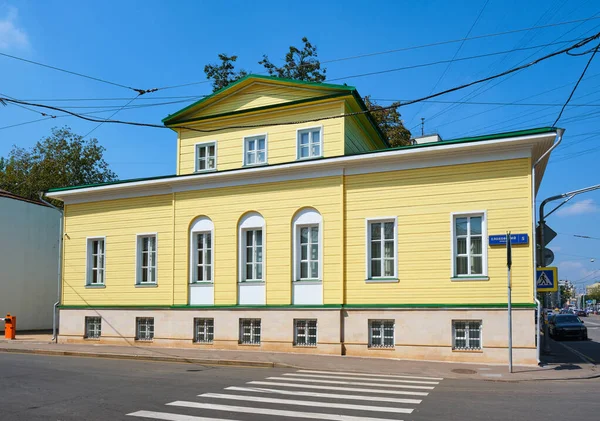 Veduta Della Casa Del Secondo Maggiore Demidov Nel Passaggio Elokhovsky — Foto Stock