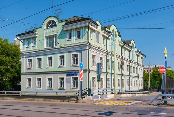 Ein Altes Nichtwohngebäude Aus Dem Jahr 1917 Eine Spezialisierte Abteilung — Stockfoto