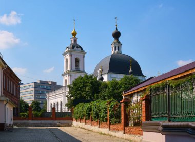 1765-1766, Moskova Ortodoks Kilisesi, Moskova, Rusya - 09 Ağustos 2021