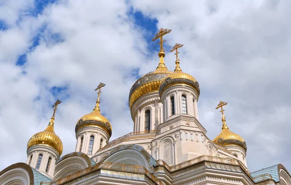 Domes Church Resurrection New Martyrs Confessors Russian Church — Stock Photo, Image