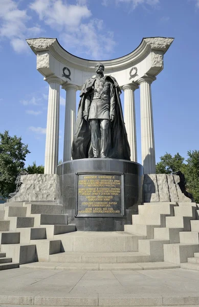 Monumento al zar ruso Alejandro II Libertador — Foto de Stock