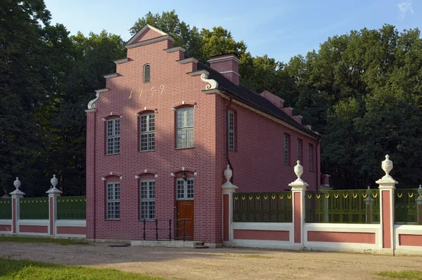 Голландська цегляний будинок — стокове фото