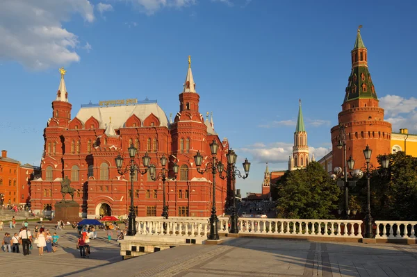 Государственный исторический музей Москвы — стоковое фото