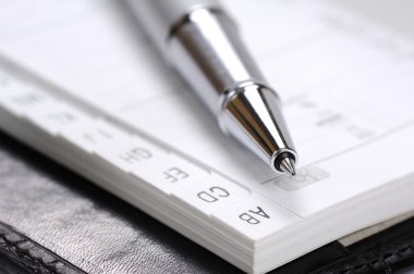 Telefon Rehberi ve ballpen alfabetik dizin