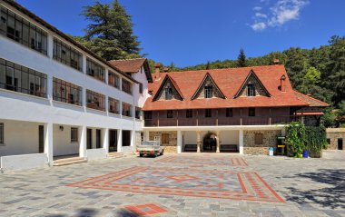 Manastır, kutsal bakire Meryem Troodosskaya, Kıbrıs