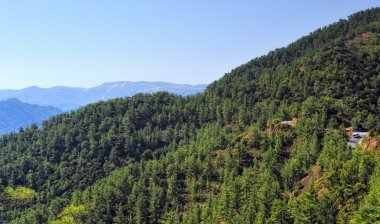 Troodos Dağları, Kıbrıs