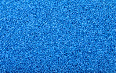 Mavi sünger doku closeup arka plan