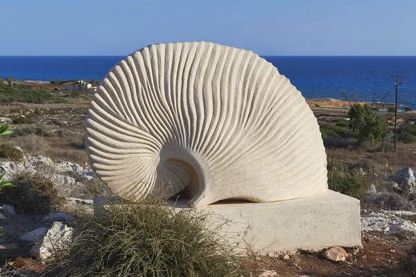 Ayia Napa, Cypern - 31 augusti 2015: Ayia Napa International Sculpture Park, landmark — Stockfoto