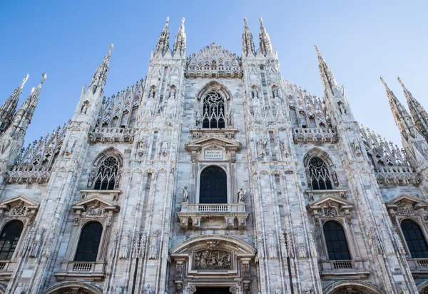 Catedrala Milano (Duomo di Milano), Lombardia, Italia — Fotografie, imagine de stoc