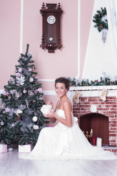 Bride in studio — Stock Photo, Image