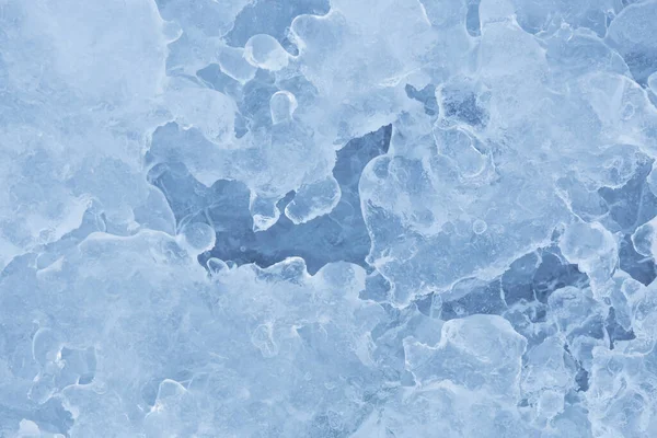 Textura Fondo Hielo Azul Frío — Foto de Stock