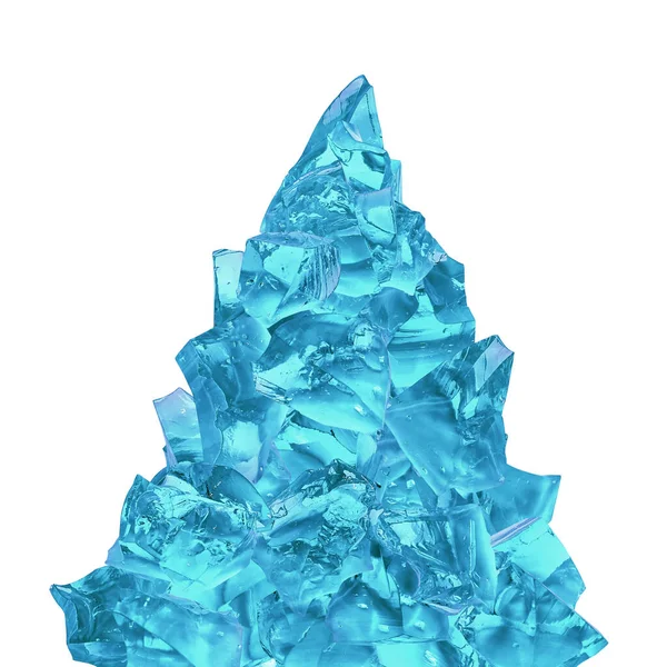 Текстура Тла Холодного Блакитного Льоду — стокове фото