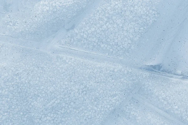 Textura Fundo Gelo Azul Frio — Fotografia de Stock