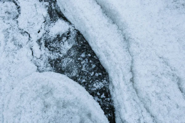 Textura Fondo Hielo Azul Frío — Foto de Stock